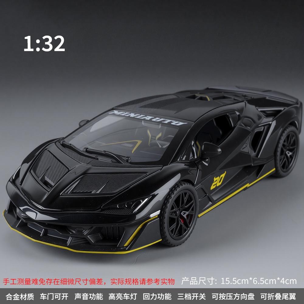 1:32 Phänomen Superveloce Sv Hypercar Legierung Metall Druckguss Modellauto Heimdekoration Und Computer Schreibtisch Ornamente