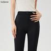 Women's High-Waist Micro-Flared Suit Pants