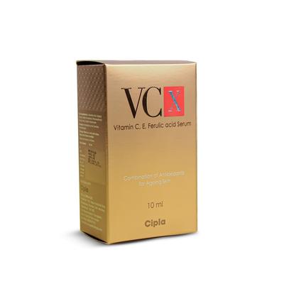 VCX Vitamin C Face Serum 10ml Pack of 1 Brightens Skin Evens Tone Lightweight Formula