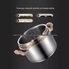 Oujie King 304 Stainless Steel Micro Pressure Cooker
