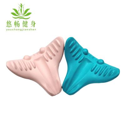 Cervical Massage Pillow Portable Lightweight Body Curve Design Acupressure Pillow For Relaxe Neck