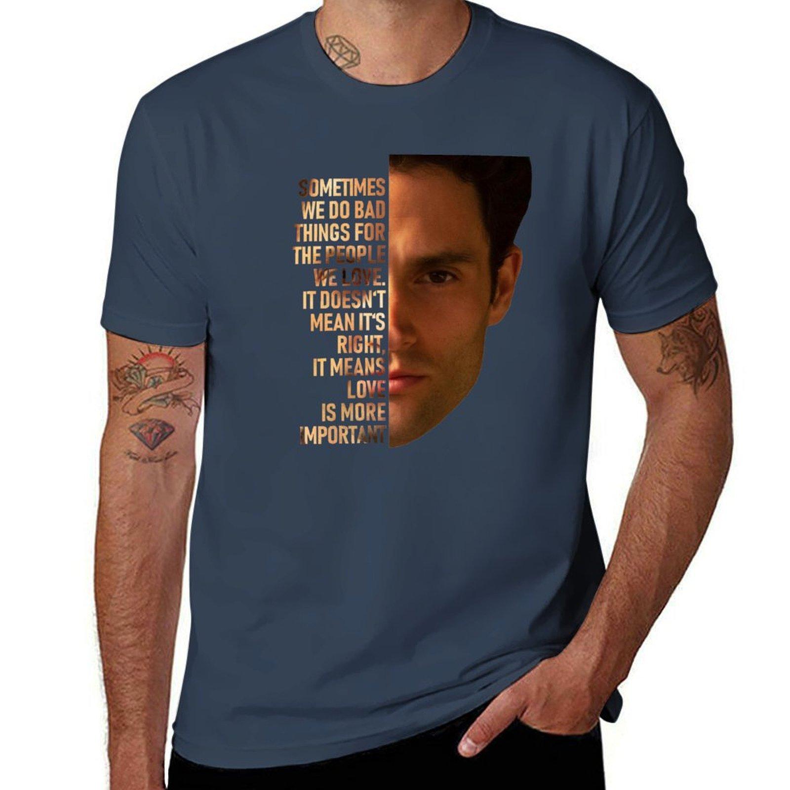 You Joe Goldberg Tshirt Stretch Fabric Comfort Tshirt S