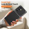 Faux Leather Phone Case for Samsung Galaxy S25 S24 Plus S23 FE S25+ S24+ 5G Fashion Plating Lychee Grain High Quality Back Cover