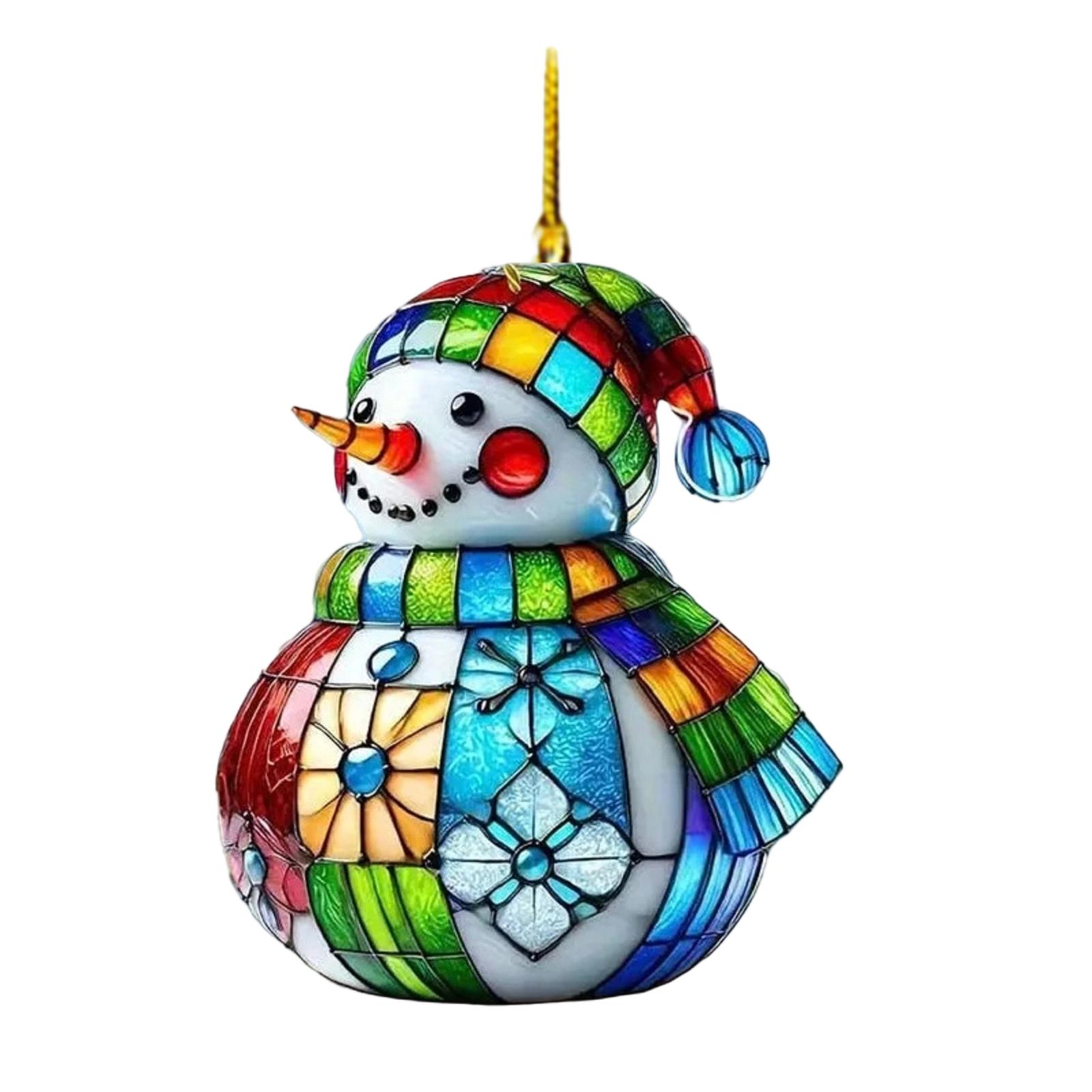 

2D Рождественский Подвесной Декор Бирка на Елку Тематическая Вечеринка Поделки Украшение One Size