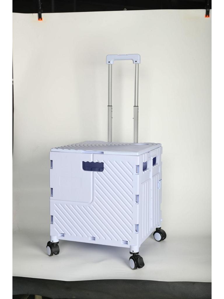 Foldable Wheeled Storage Trolley for Outdoor Camping & Comic Exhibitions