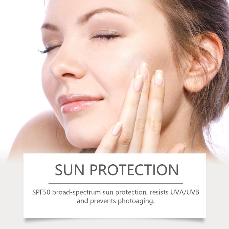 Foundation Color Changing Light Spectrum Sunscreen Spf 50 Concealer Long-Lasting Full Coverage Liquid Foundation Base Cosmetics