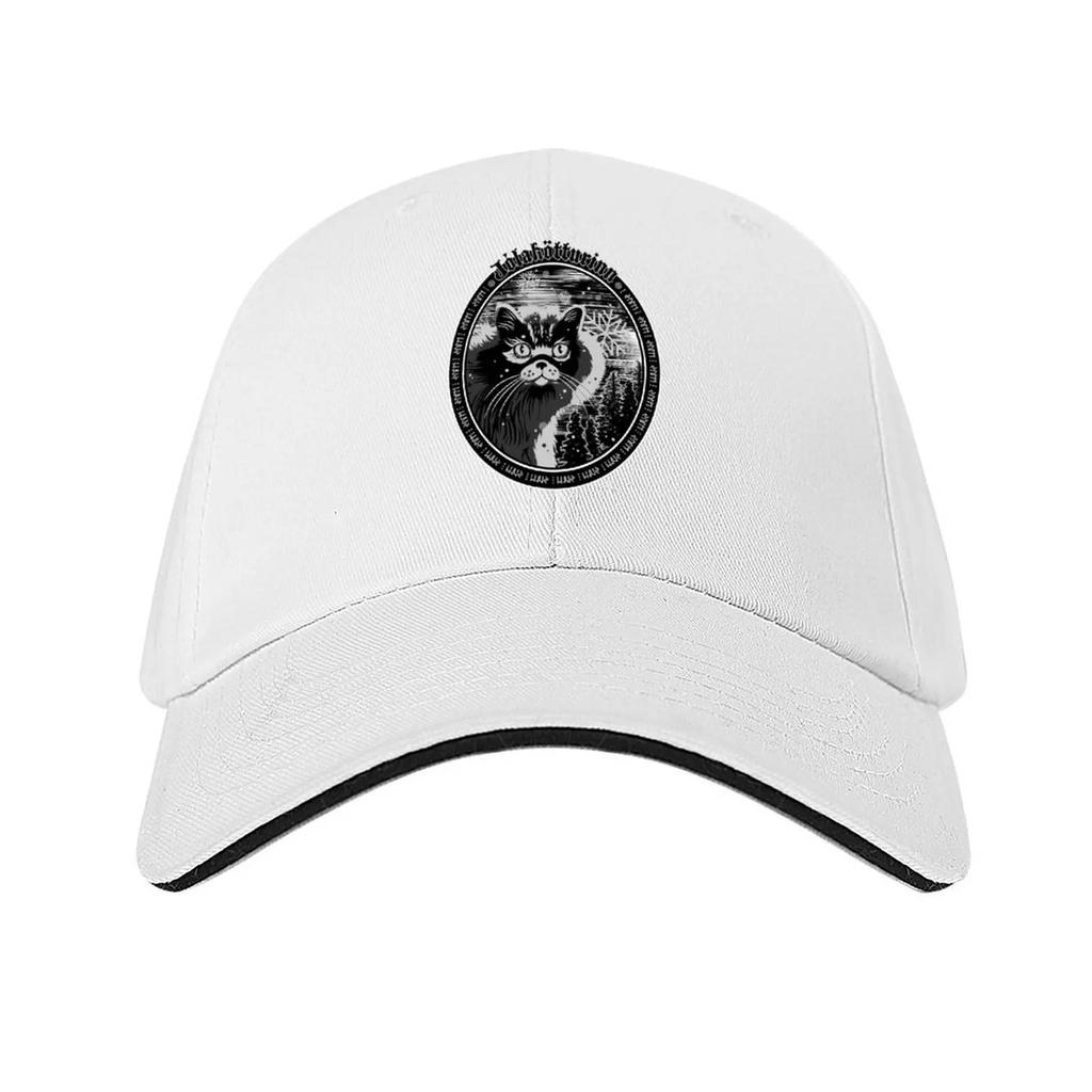 Yule Cat of Iceland Jolakotturinn Icelandic Christmas Gift Baseball Cap Golf Fishing Caps Man Caps Male Womens