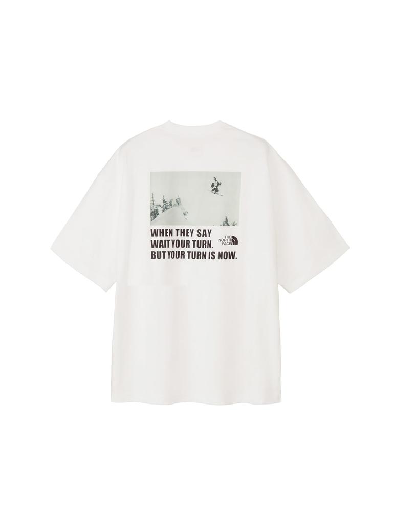 The North Face Short Sleeve Freeride Size S T-Shirt, S/S Tee, White,