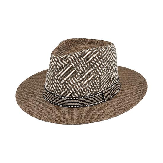 Summer Jazz Hat Lightweight Breathable Mesh Design Sun Protection Hat хаки