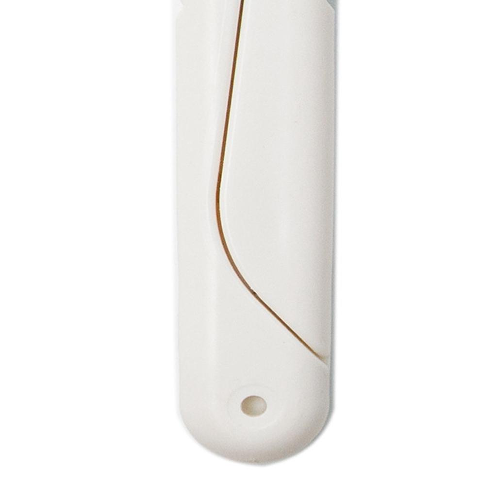 Thread Snip White Labor Saving Versatile Small Plastic Thread Snip Clipper for Cross Stitch DIY