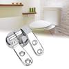 Bathroom Toilet Seat Hinge Zinc Alloy Hardware Hotel Restroom Toilet Accessories with Bolts and Nuts