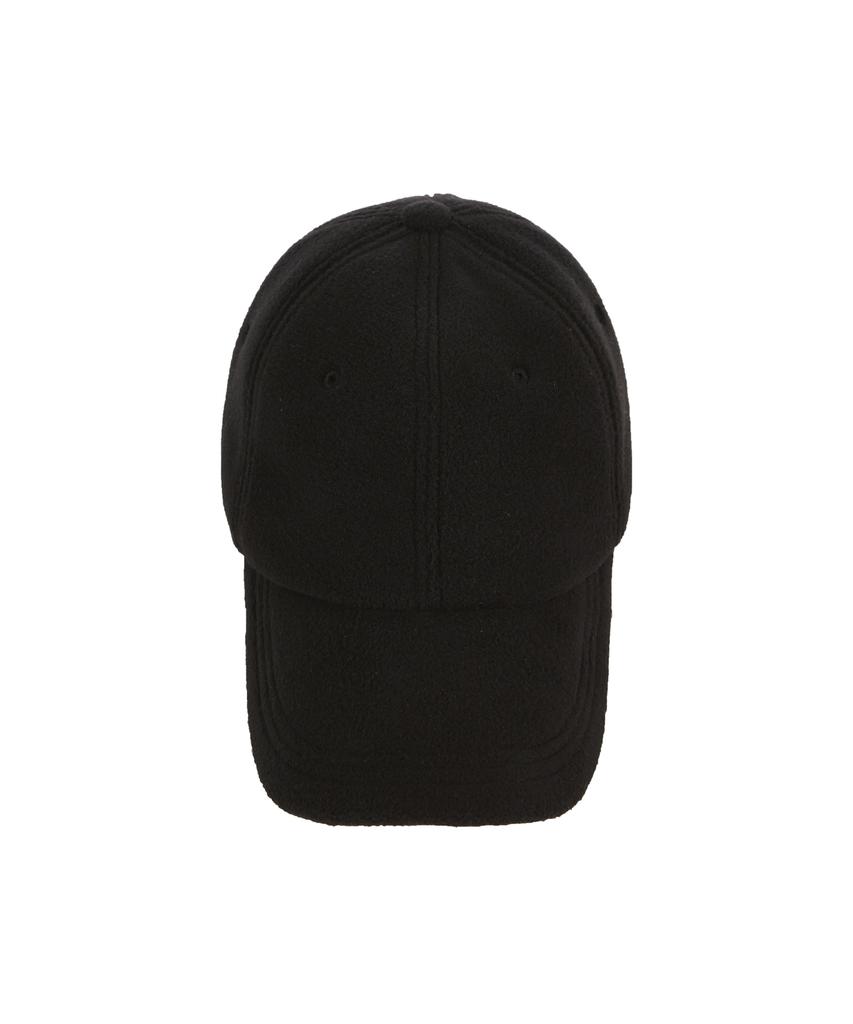 Bajal Soft Overfit Fleece Ball Cap Black