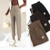 Sweatpants Women's Autumn Wear Large Size Women's Pants Autumn Fashion Kapok Strips Casual Pants Leggings Loose High-waisted Pants