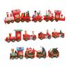 Xmas Train Ornament Table Decor Table Centerpieces Christmas Tree Decoration Train for Shop Window Outdoor Indoor Desktop Party