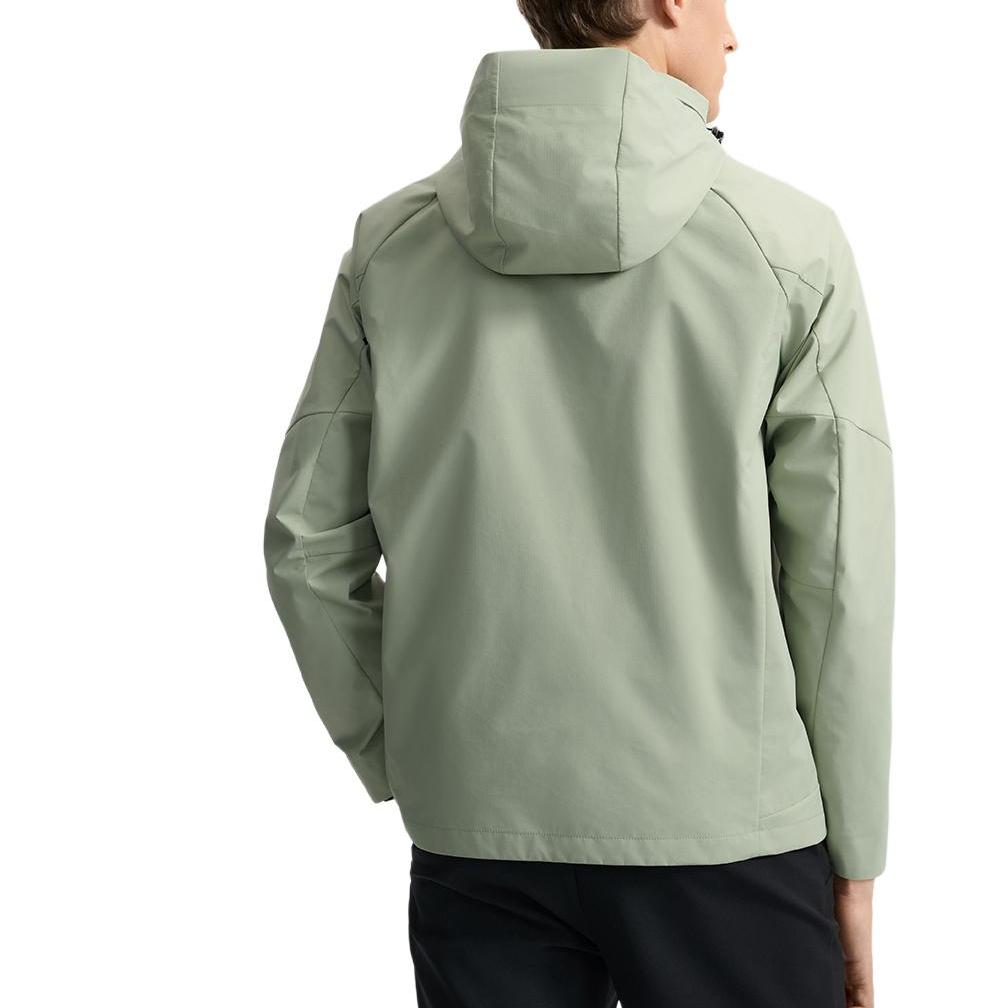 FILA WHITE Jackets Men's Emerald Green Hooded Moderate Other F11M533702F-GN