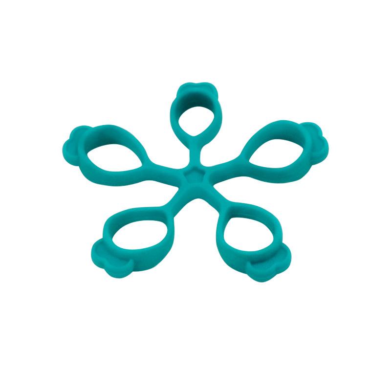Flower Shape Silicone Resistance Band Hand Trainer
