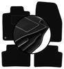 Complete Set of Velour Floor Mats For: Nissan Qashqai II J11 Crossover (2013-)