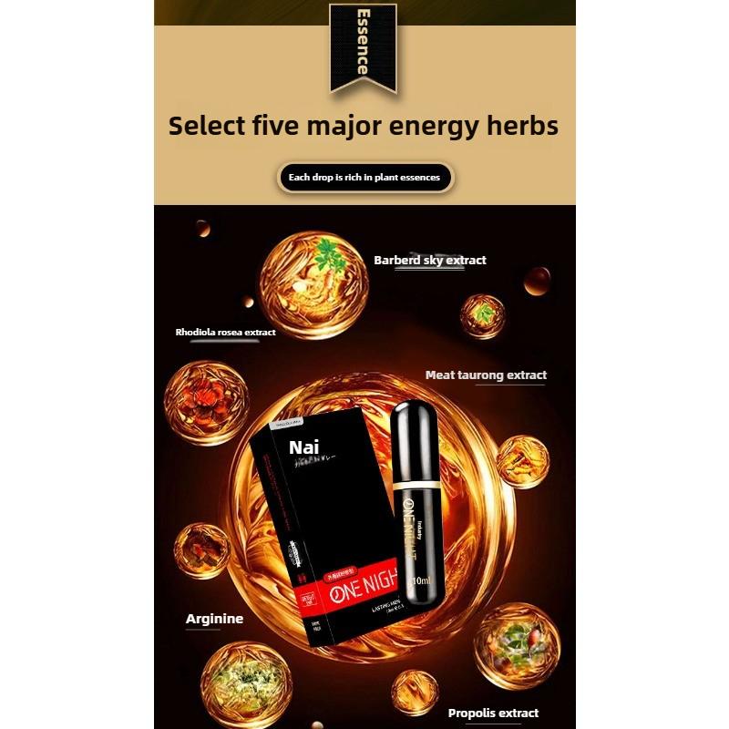 Men's External Delay Spray 10ml Power Black Gold Models Male Delay Lasting Spray Adult Sex Products