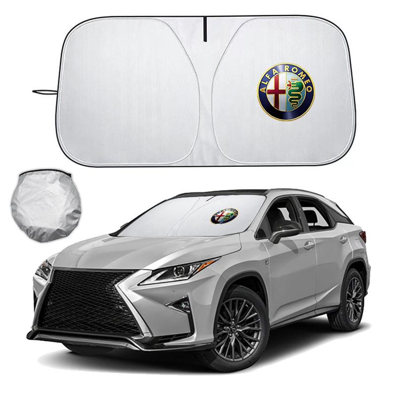 Dla Alfa Romeo Giulia Stelvio Giulietta 156 159 147 Mito Tonale GT Osłona Przeciwsłoneczna na Szybę Osłona Przeciwsłoneczna Ochronna Składana Blokuje Promienie UV