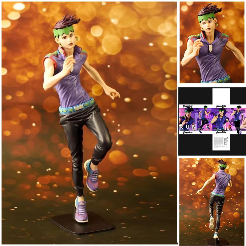 28 CM JoJos Bizarre Adventure Rohan Kishibe PVC Figure Collection Model Toy Gift For Friends