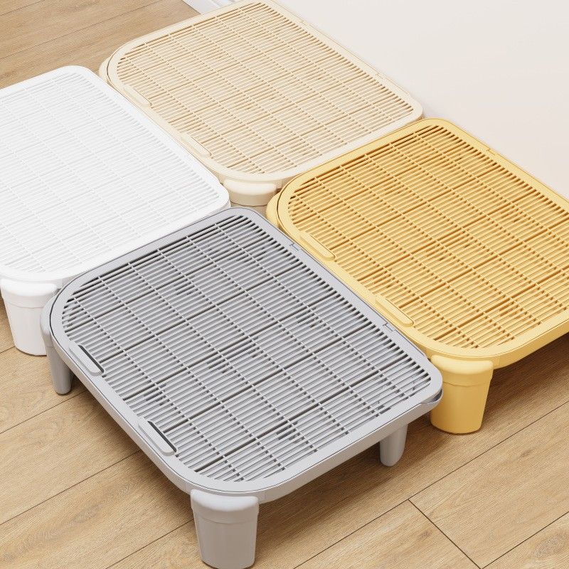 

Anti-Take-out Double-Layer Pet Supplies Cat Litter Mat White 9cm high