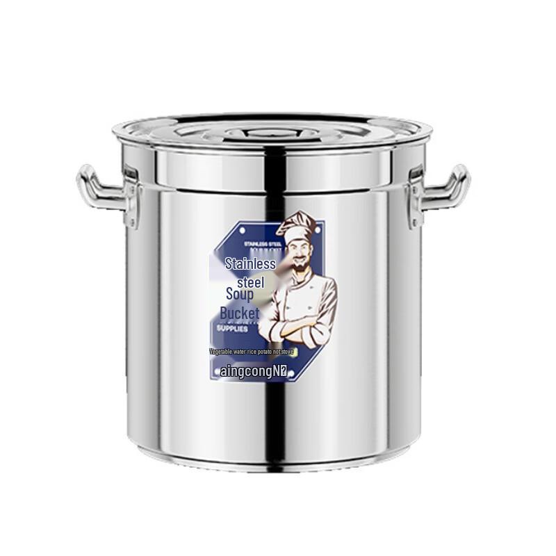 Профессиональная тяжелая кастрюля из нержавеющей стали 304