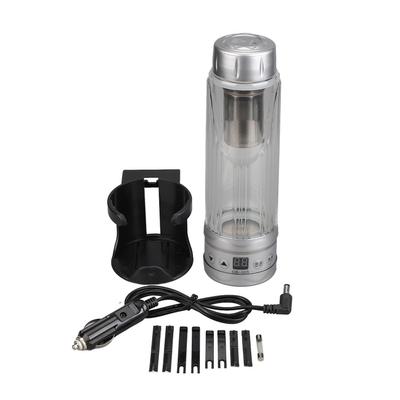 Car Heating Cup High Borosilicate Glass 12V 24V 420ml Large Capacity Multifunction Car Electric Mug