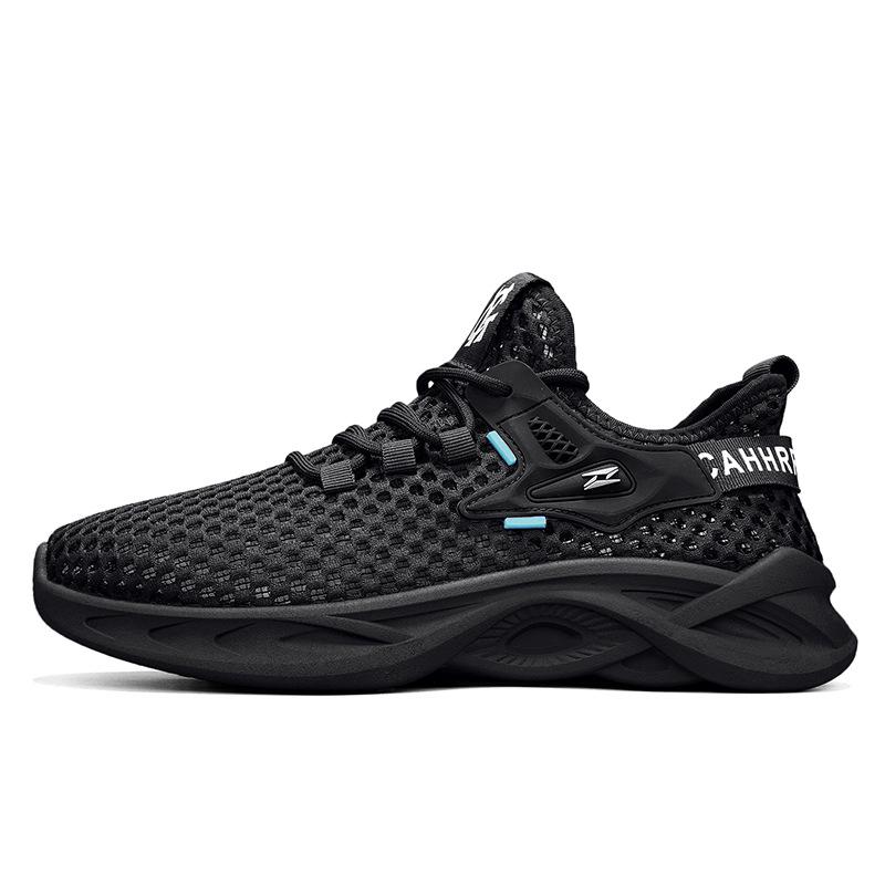 2025 summer new creek shoes wading shoes quick-drying large mesh hollow breathable mesh shoes men's comfortable sports shoes