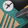 Large Art Knife Large Blade Heavy Stainless Steel Thickened Multi-Purpose Wallpaper Knife Tool Knife Stationery Cutting Supplies