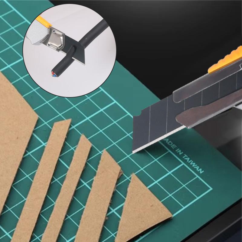 Large Art Knife Large Blade Heavy Stainless Steel Thickened Multi-Purpose Wallpaper Knife Tool Knife Stationery Cutting Supplies