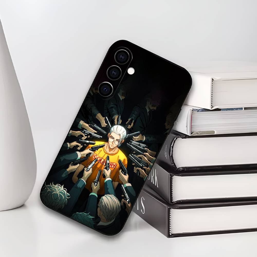 

S-Sakamoto Anime D-Days Phone Case For Samsung Galaxy A73,A72,A71,A70,A53,A52,A51,Soft Silicone Black Cover Samsung a22 4g