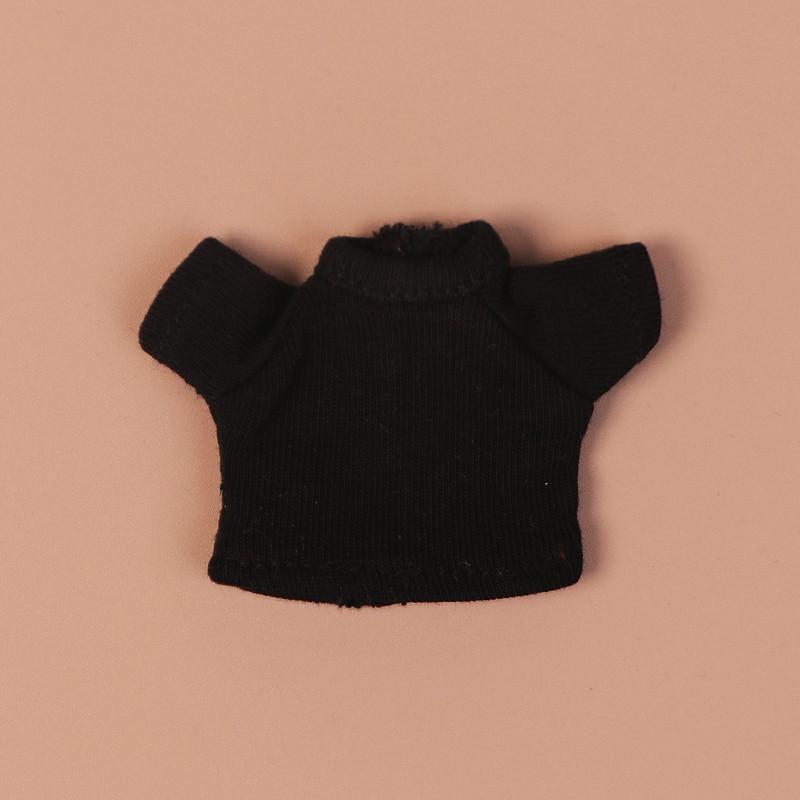 1 Pieces New ob11 bjd Doll Clothes T-shirt Denim shorts for 1/12 bjd obitsu11ob11 molly doll accessories Clothing