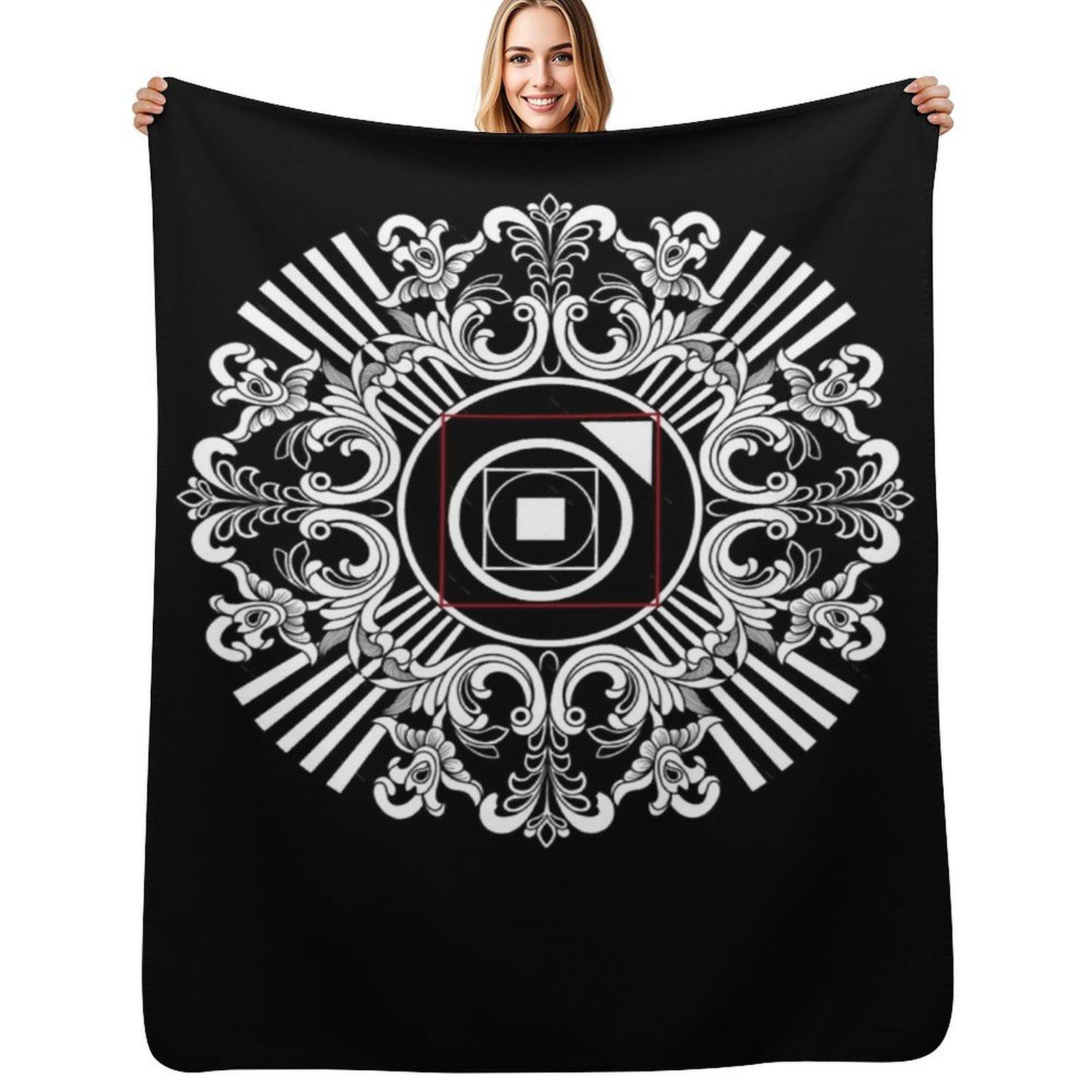 Tremere - Vampire the Masquerade Clans Throw Blanket Soft Home Decor Blanket for Couch Bedroom Size: 75*100cm, Weight: 230 GSM