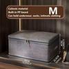 Lockable Cationic Storage Box with Lid - Large, Foldable Organizer for Home, Toys, Clothes
