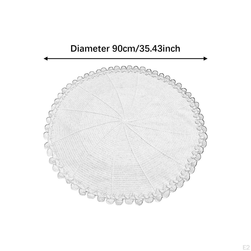 Flower Blanket Crochet Kit Gift Elegant DIY for Birthday Anniversary Wedding Purple