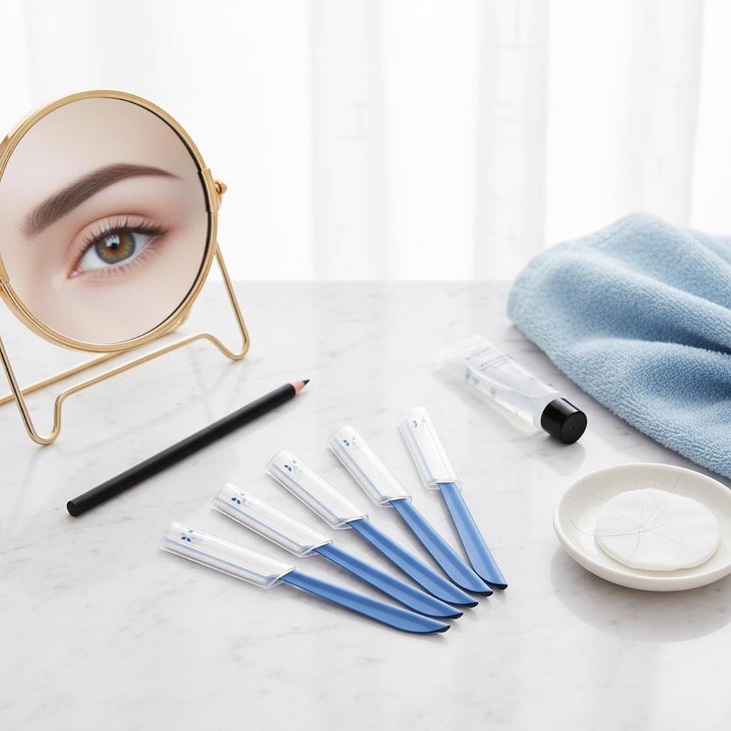 Hair Blade Eyebrow Trimmer Knife Scraper Eyebrow Shaping Shaver Razor Suitable For Beginners