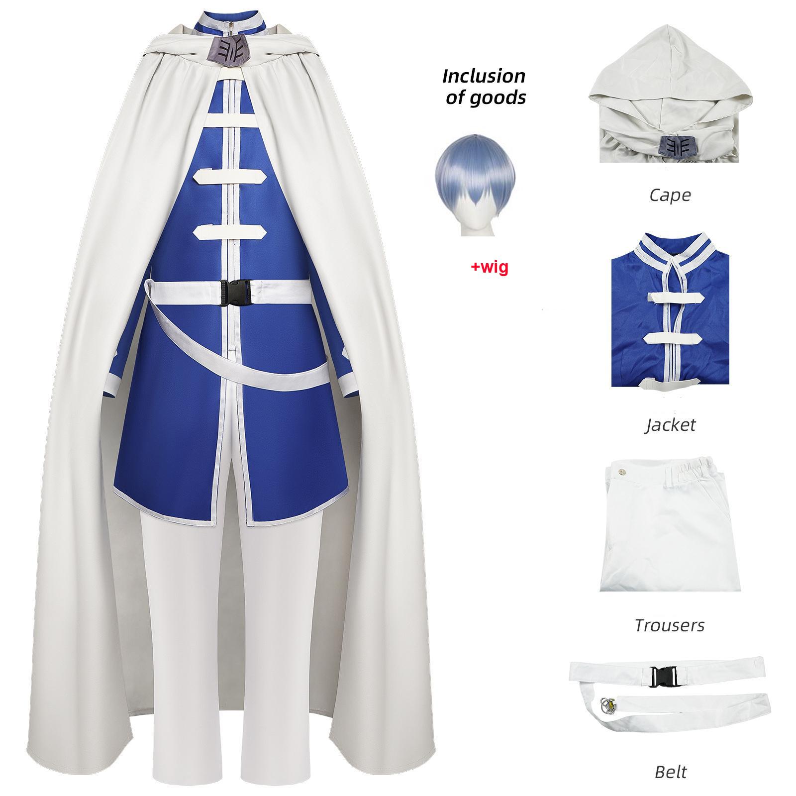 

Himmel Косплей Костюм Игра Frieren: Beyond Journey s End Аниме Мужская униформа для вечеринки на Хэллоуин Ролевая игра Одежда 3xl