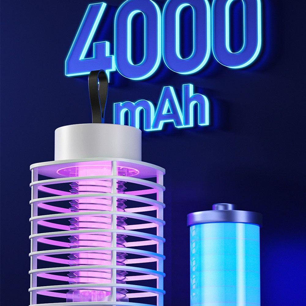 Anti Mosquito Mosquito Killer Lamp USB Rechargeable Bug Zapper Trap Lamp  Backyard Terrace Camping