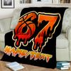 1PC Custom Name "67 Basketball Legend" Flannel Blanket Versatile,all-season Throw Suitable for the Living Room,bedroom,camping,travel,and Gift