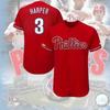 Philadelphia Phillies Embroidered Baseball Uniform For Wholesale Imported Bamboo Fiber Fabric Available In Multiple Colors And Sizes