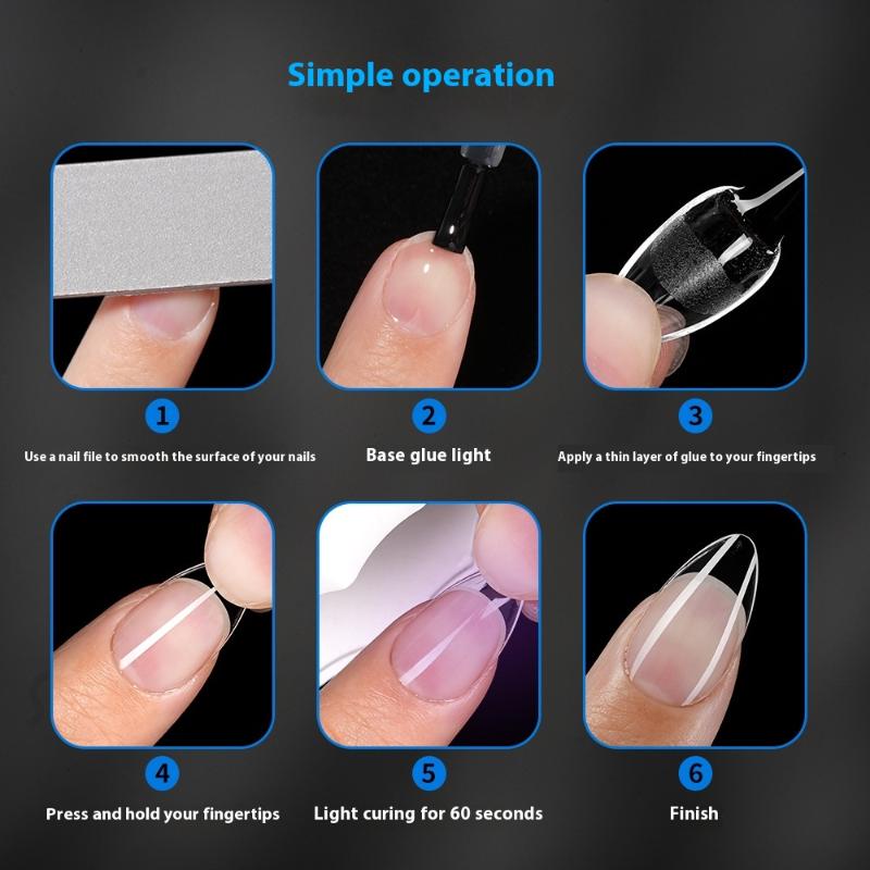 120/240 Buc Vârfuri de Unghii Migdală Semi-Mate Prefiluite Extensie Unghii False Presabile Semi-Mate Pentru Pat Unghial Mic 12 Mărimi În Cutie