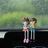 1 Set Hanging Legs Romantic Couple Showpiece | Cute Boy &Girl | Gift for Him/Her, Mother's Day, Home Décor, Living Room