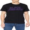 Black Sabbath Men's Wavy Logo Vintage Vintage T-Shirt Vintage