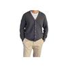 Polo Ralph Lauren Solid Color Pony Embroidered V-Neck Single-Breasted Long Sleeve Knit Sweater Men sweater Black 710920649-004