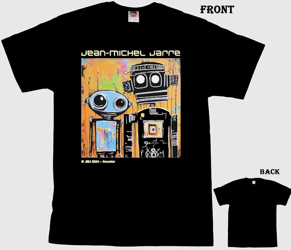 

Новый! Жан-Мишель Жарр Ancestor JMJ Robots 2024 Футболка Унисекс Футболка XL