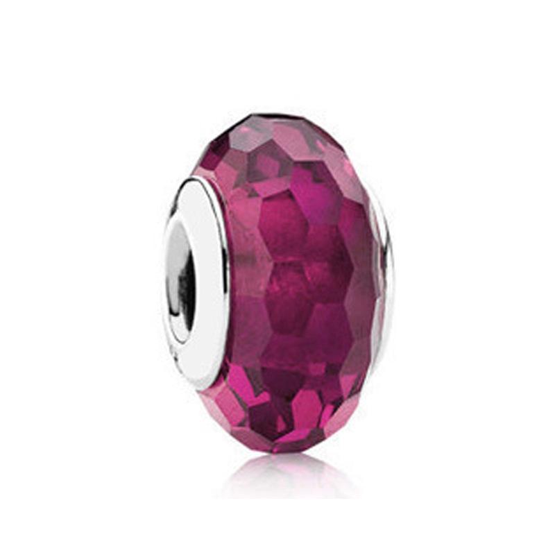 Nou Pandantiv Charm Floare Albă de Cupru Sticlă Murano Se Potrivește Brățară Originală Colier Coajă Sticlă Murano Bijuterii Fine DIY