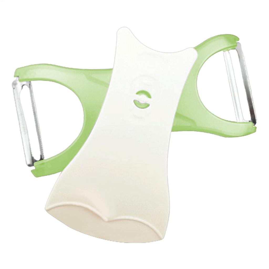 2 In 1 Fruit Peeler Safe Anti-slip Handle Kitchen Gadget Peeling Tool 2-in-1 for Home Kitchen Fruit Vegetable7