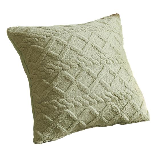 45x45cm Lightweight Pillow Cover Jacquard Weave Washable Protective