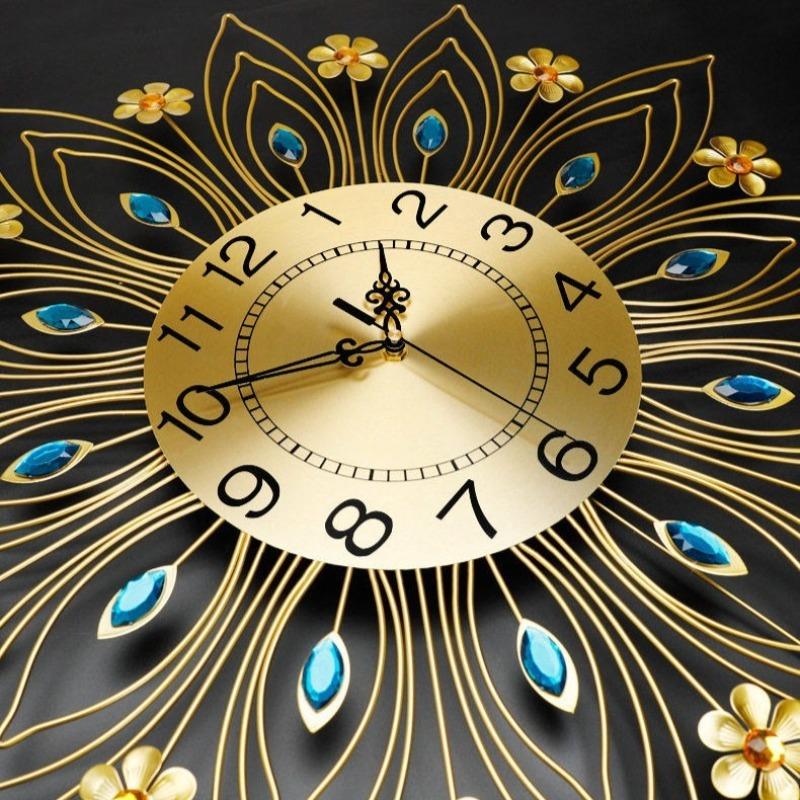 Modern Wall Clock Luxury Decorative Wall Watch Silent Aesthetic Pendulum Clock Minimalist Elegant Living Room Watches Home Decor