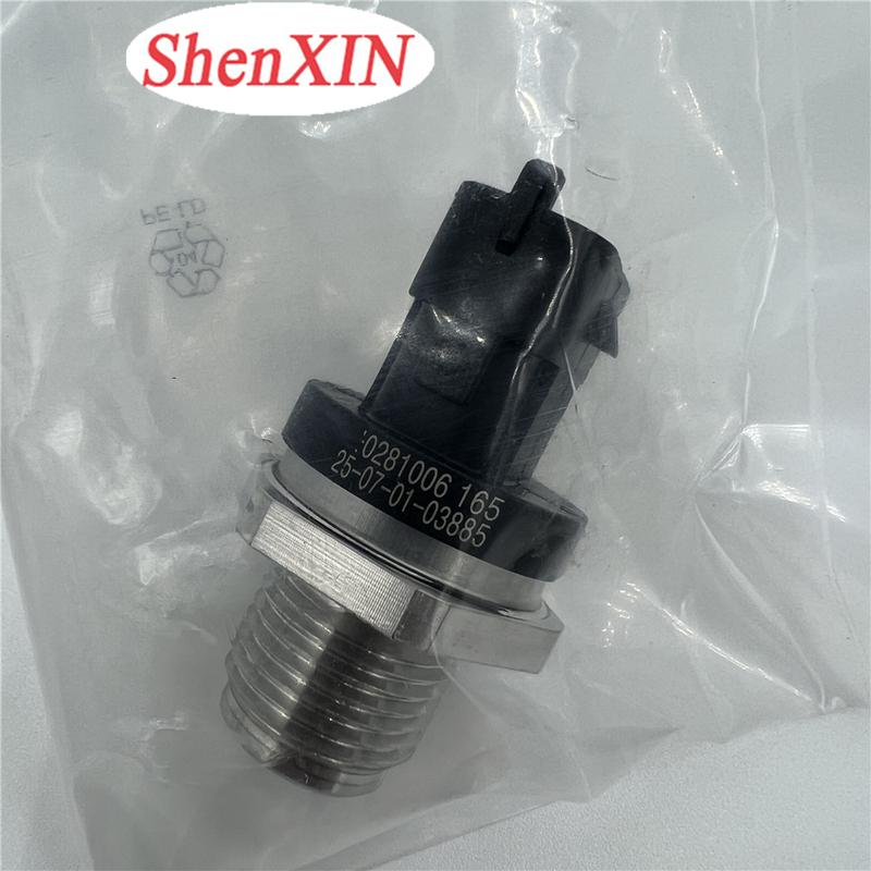 Fuel Rail Pressure Sensor OEM 0281006165 For Bbentley Fford Llancia Llotus Mmaybach Mmazda Toyotaa Vvauxhall